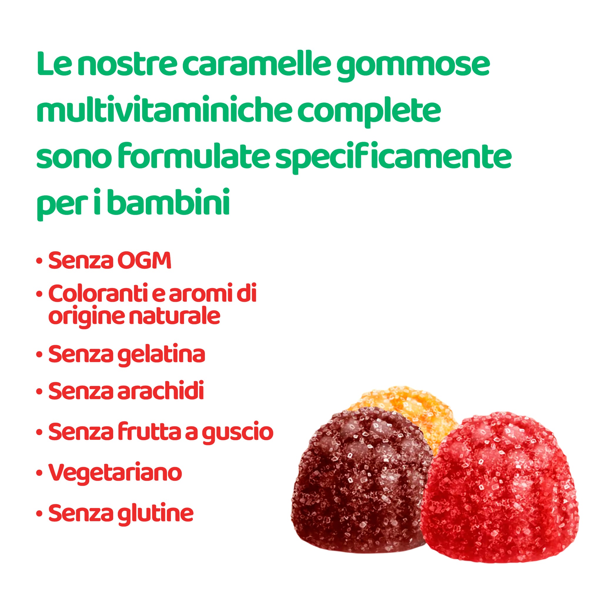 Combo 6 mesi multivitaminico gummy kids